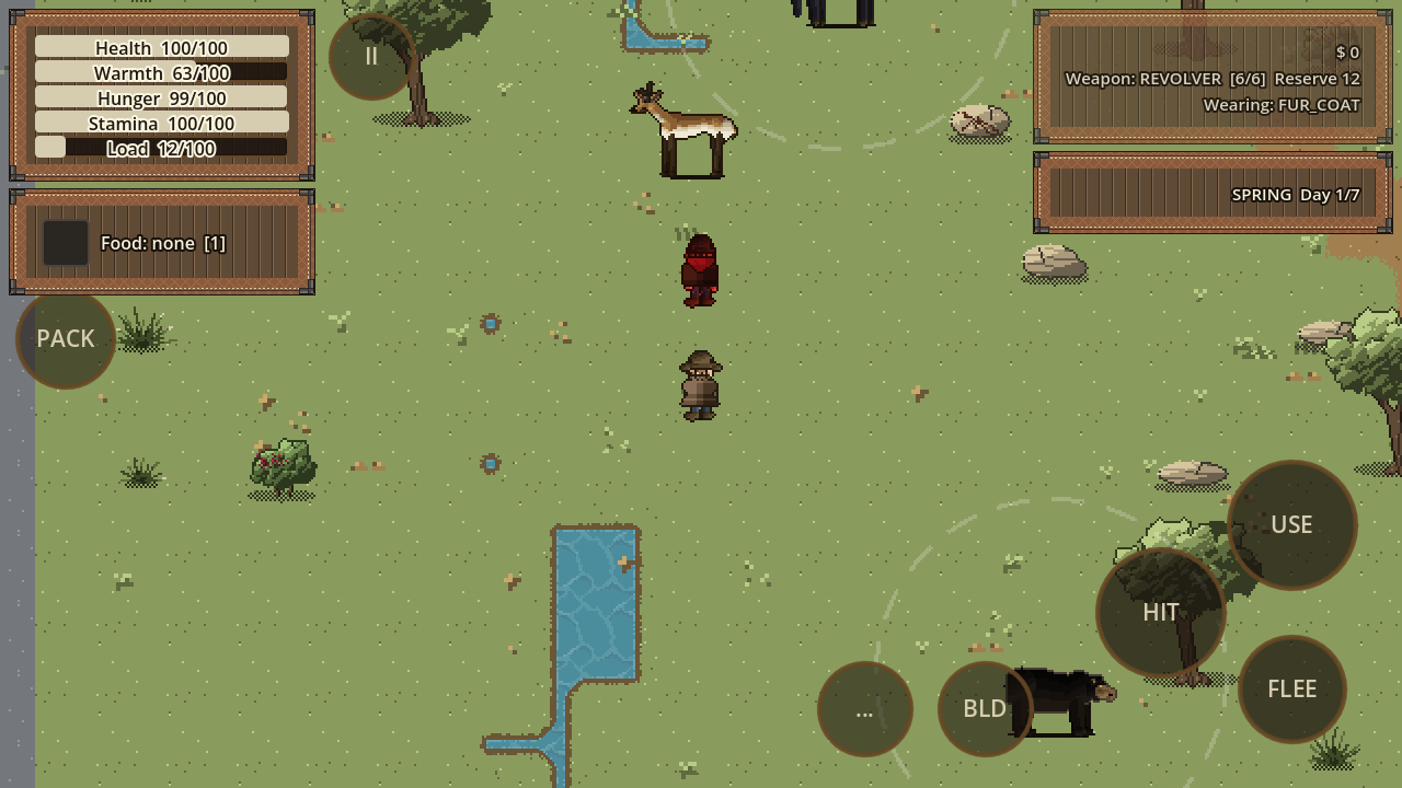 A standoff with an outlaw in the Drywater wilderness